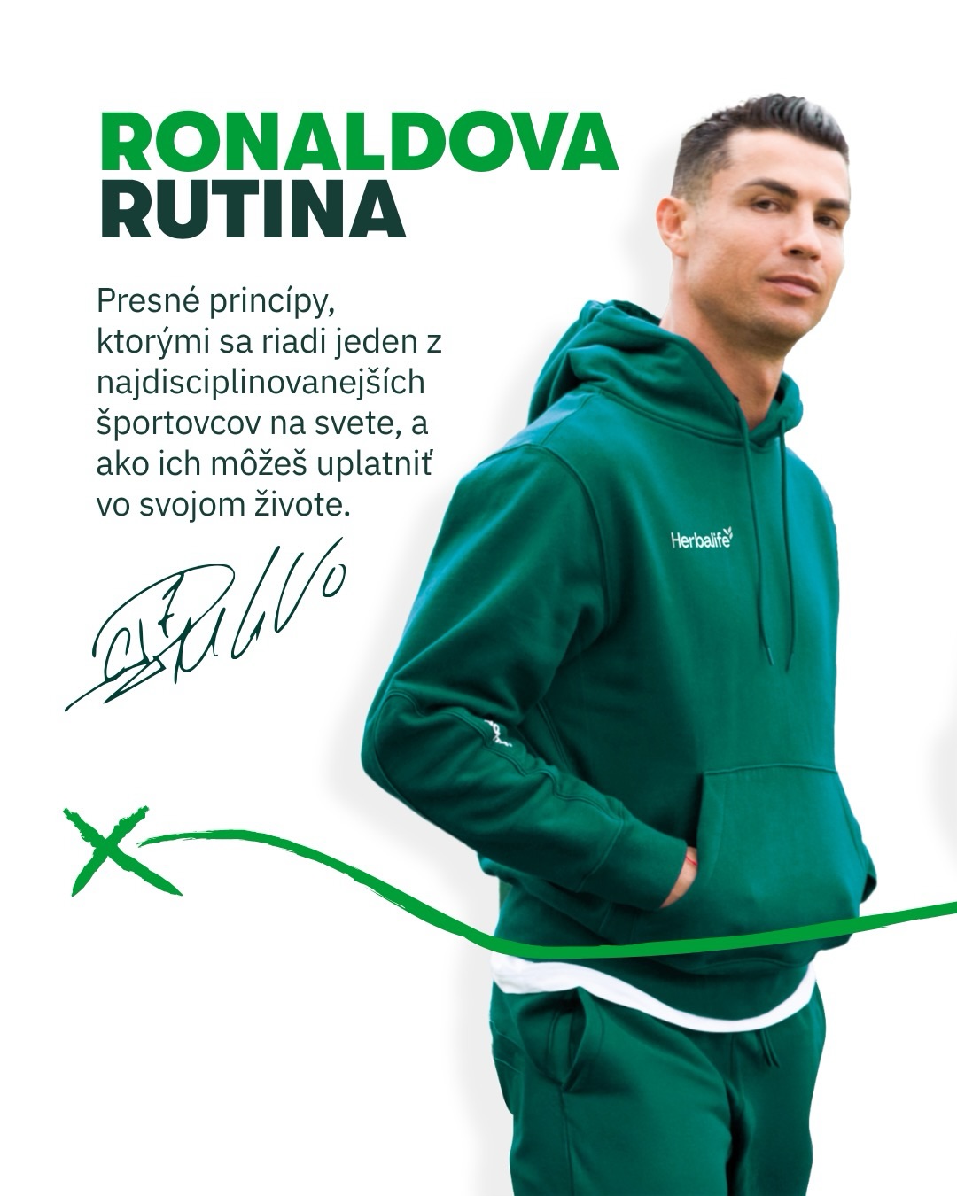 Herbalife Facebook ad: Premýšľal/a si niekedy nad tým, ako sa Cristianovi…