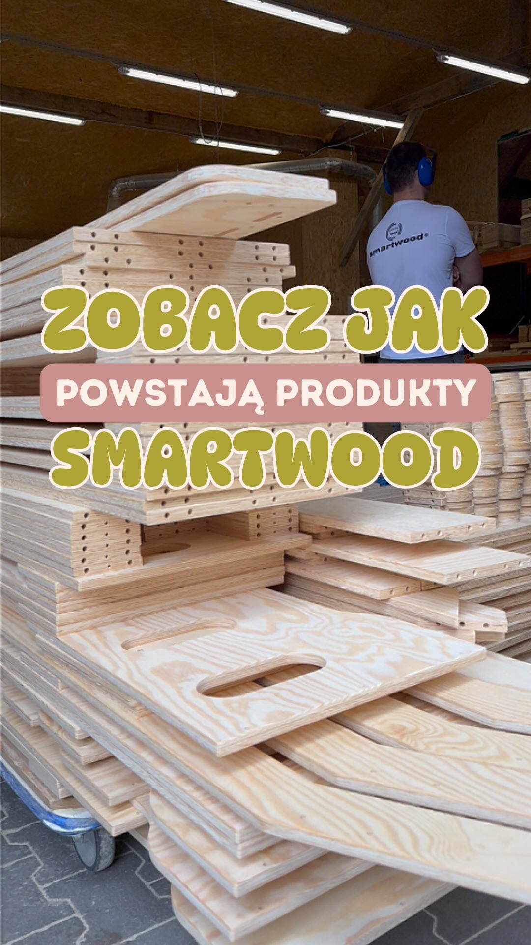 smartwood Facebook ad: Zobacz jak powstaje mebel, który trafia do twojego…