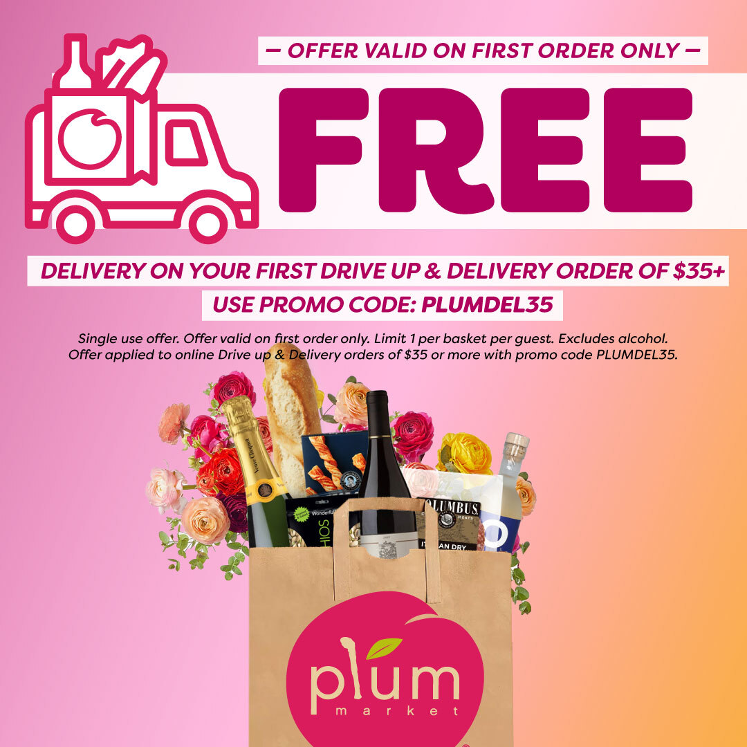 Plum Market Facebook ad: Order From Plum Market Today!
