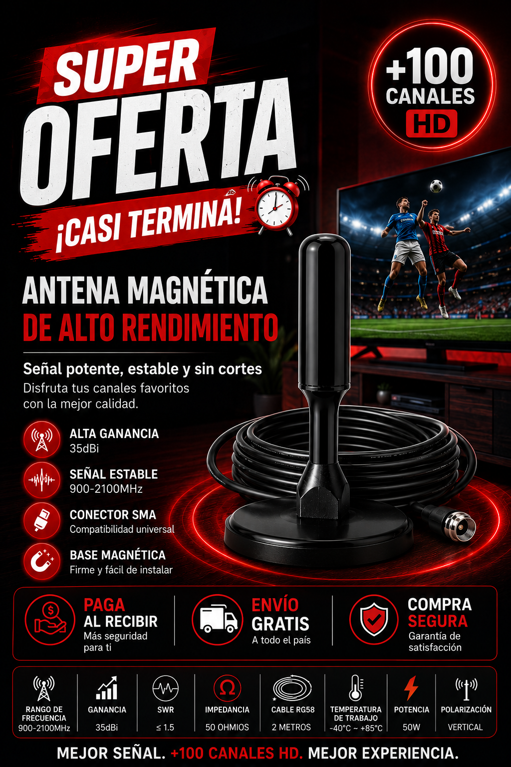 Nivecommstore Facebook ad: Paga al recibir