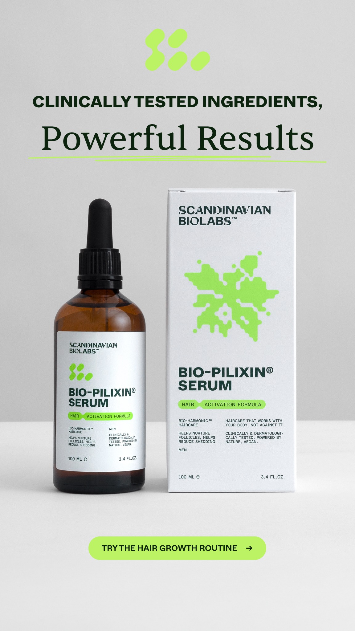 Scandinavian Biolabs Facebook ad