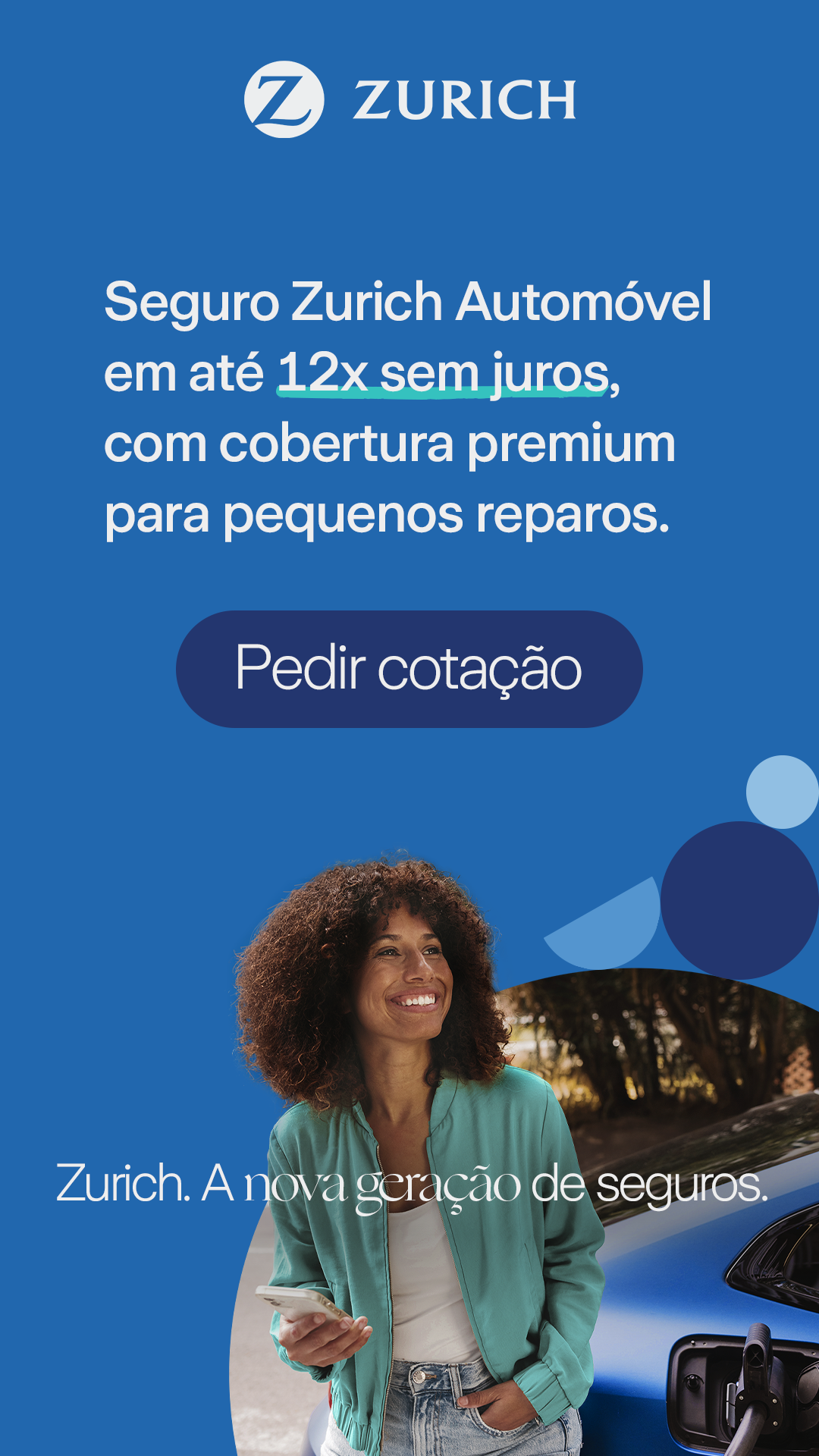 Zurich no Brasil Facebook ad from Apr 8, 2026