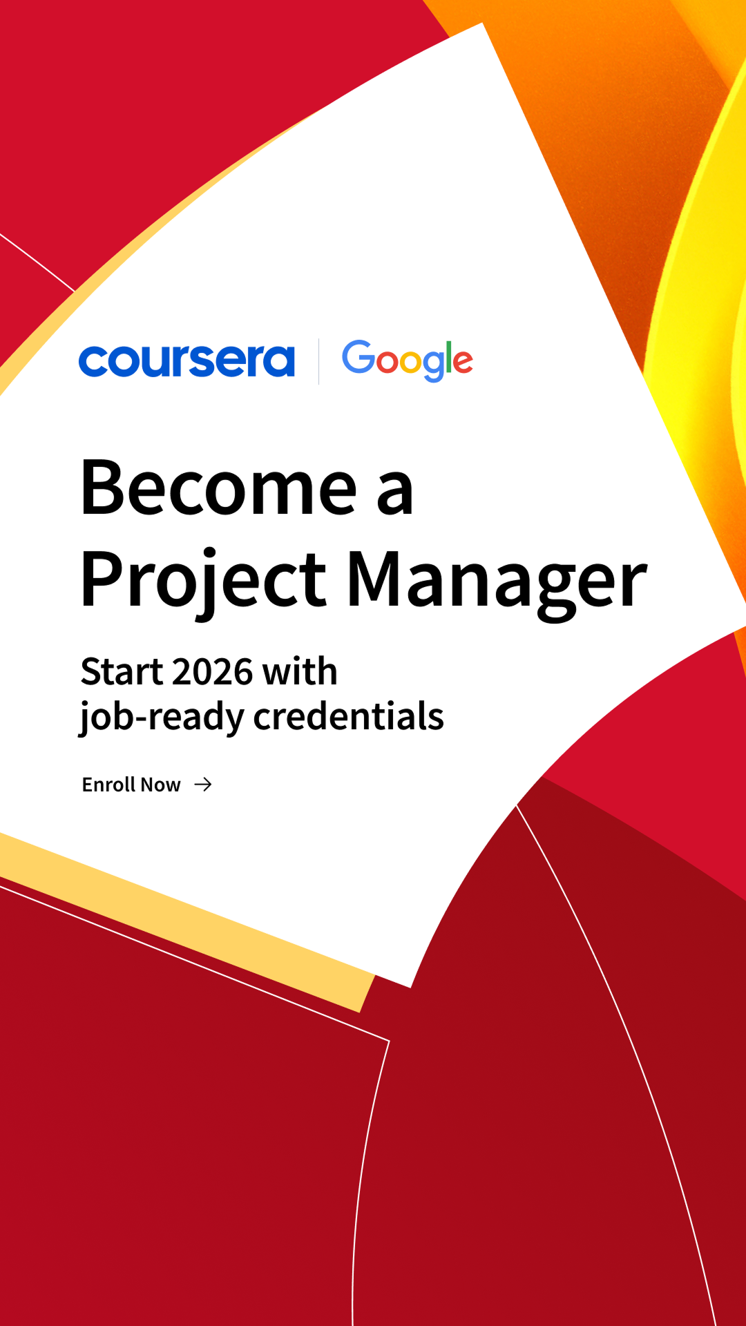 Coursera Facebook ad