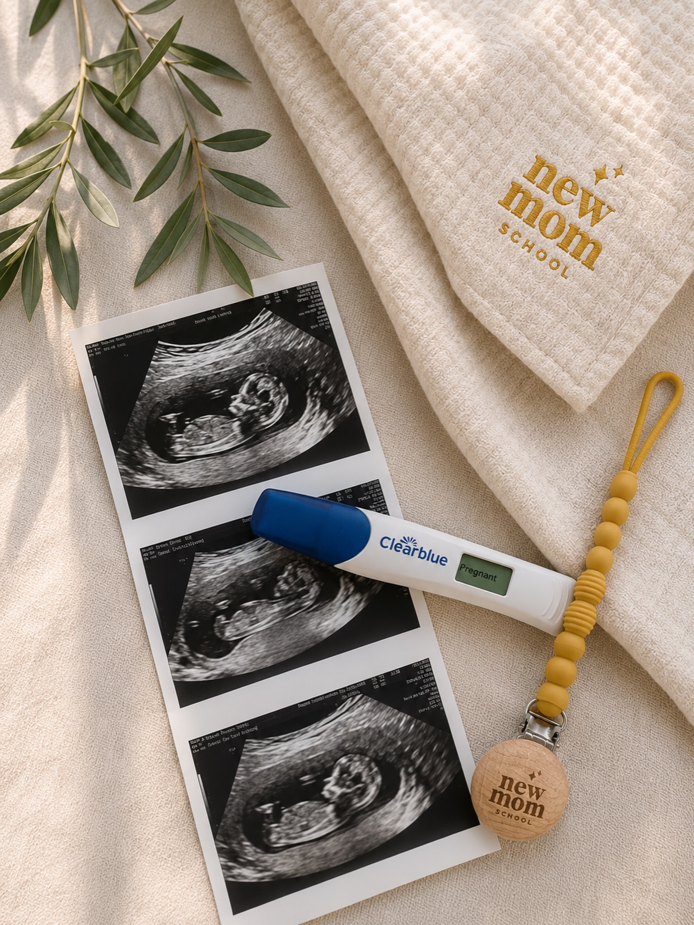 New Mom School Facebook ad: Pregnant First Time Mom: Newborn Class Pre-Registration…