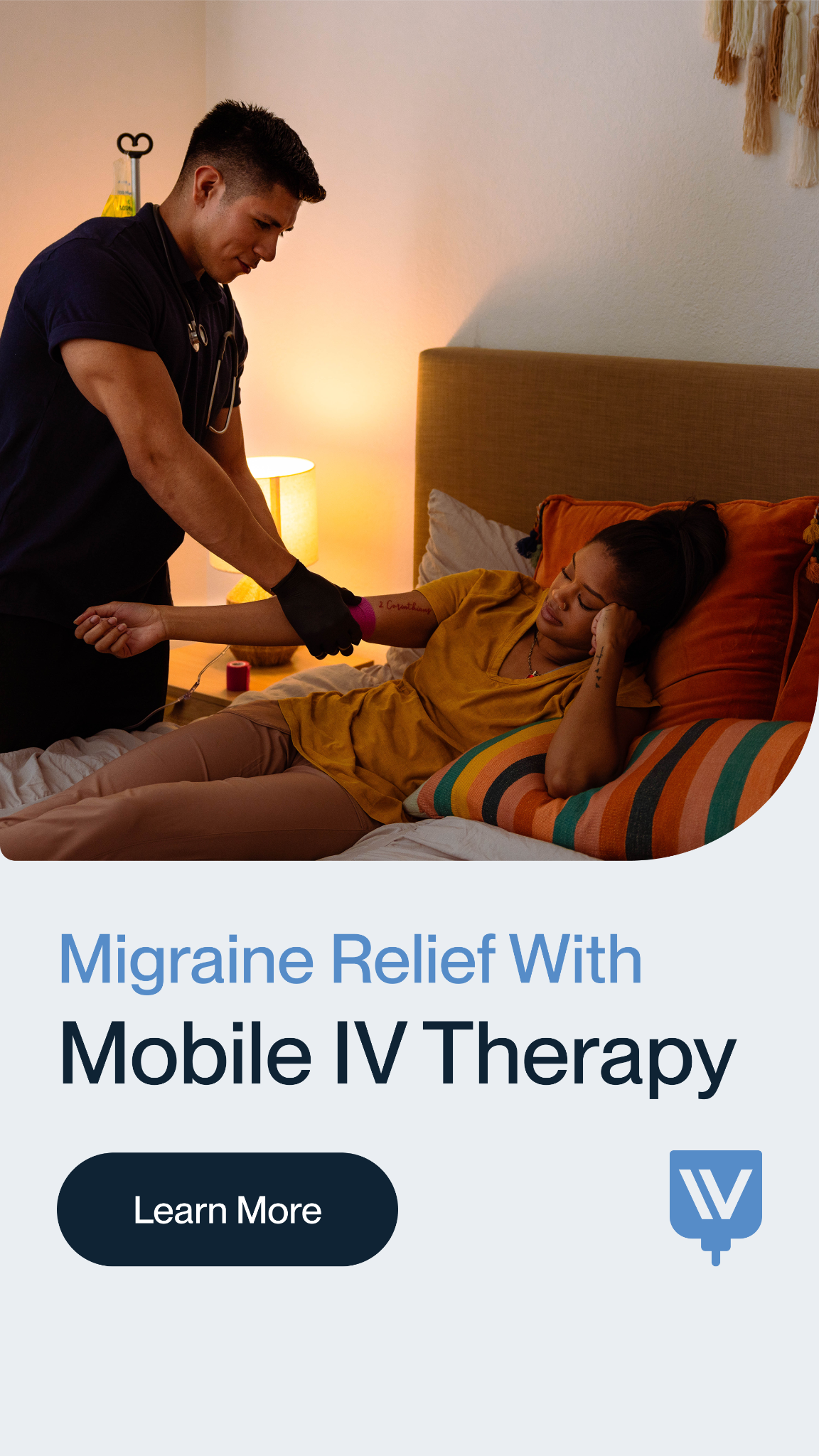 Mobile IV Nurses Facebook ad