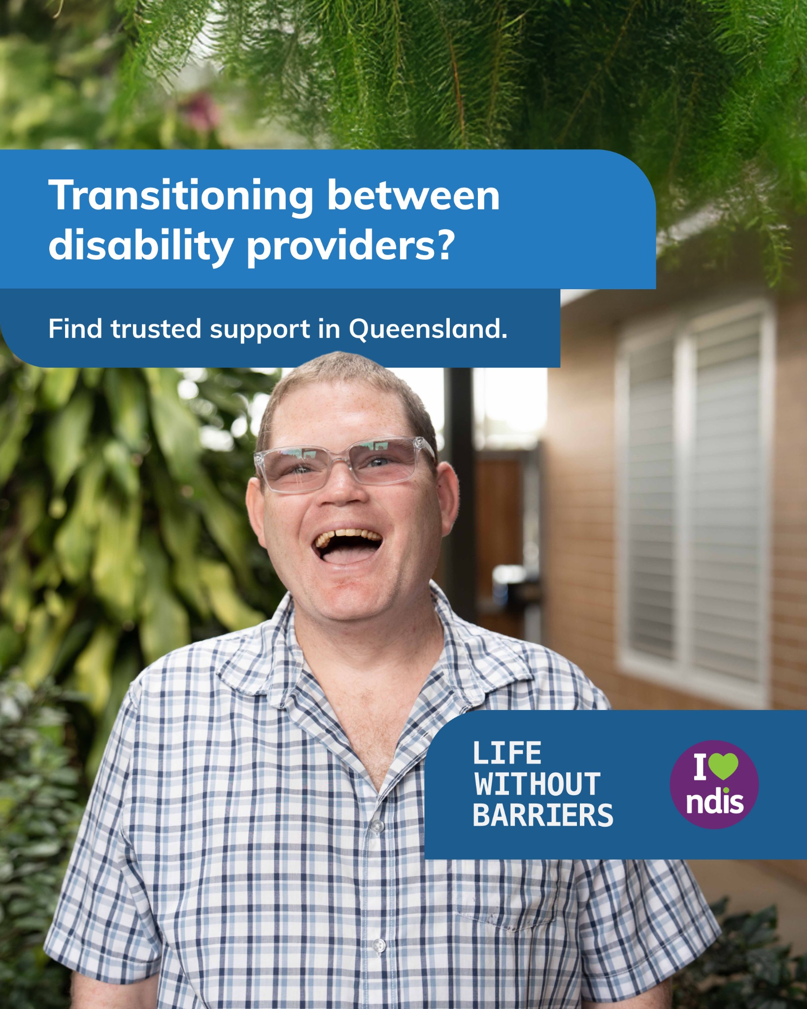 Life Without Barriers Facebook ad