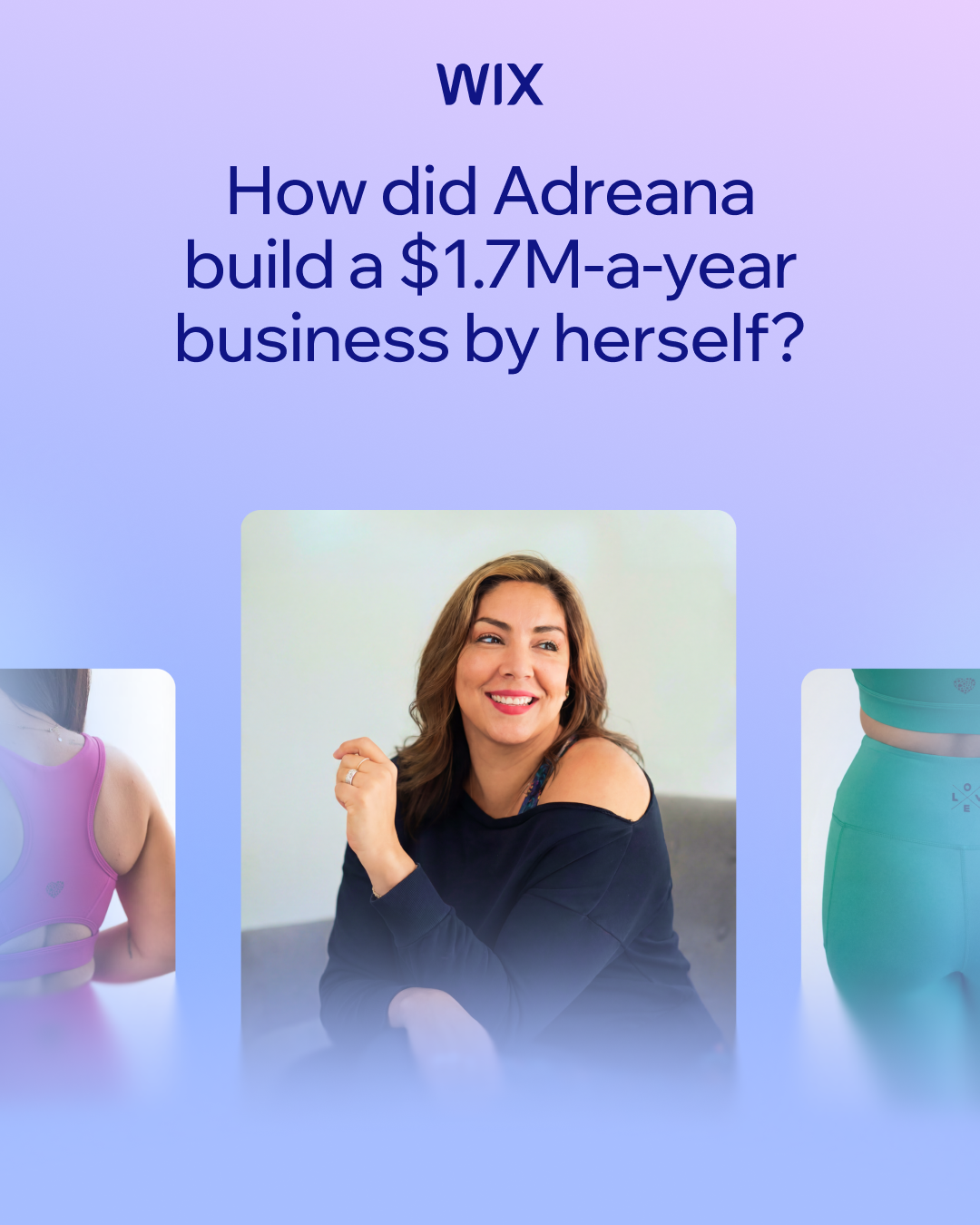 Wix Facebook ad
