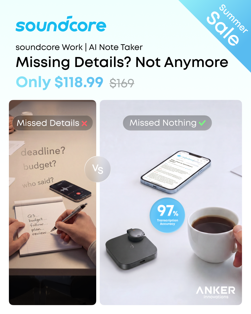 soundcore Facebook ad