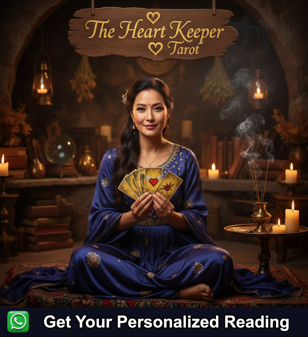 The heart Keeper Tarot Facebook ad