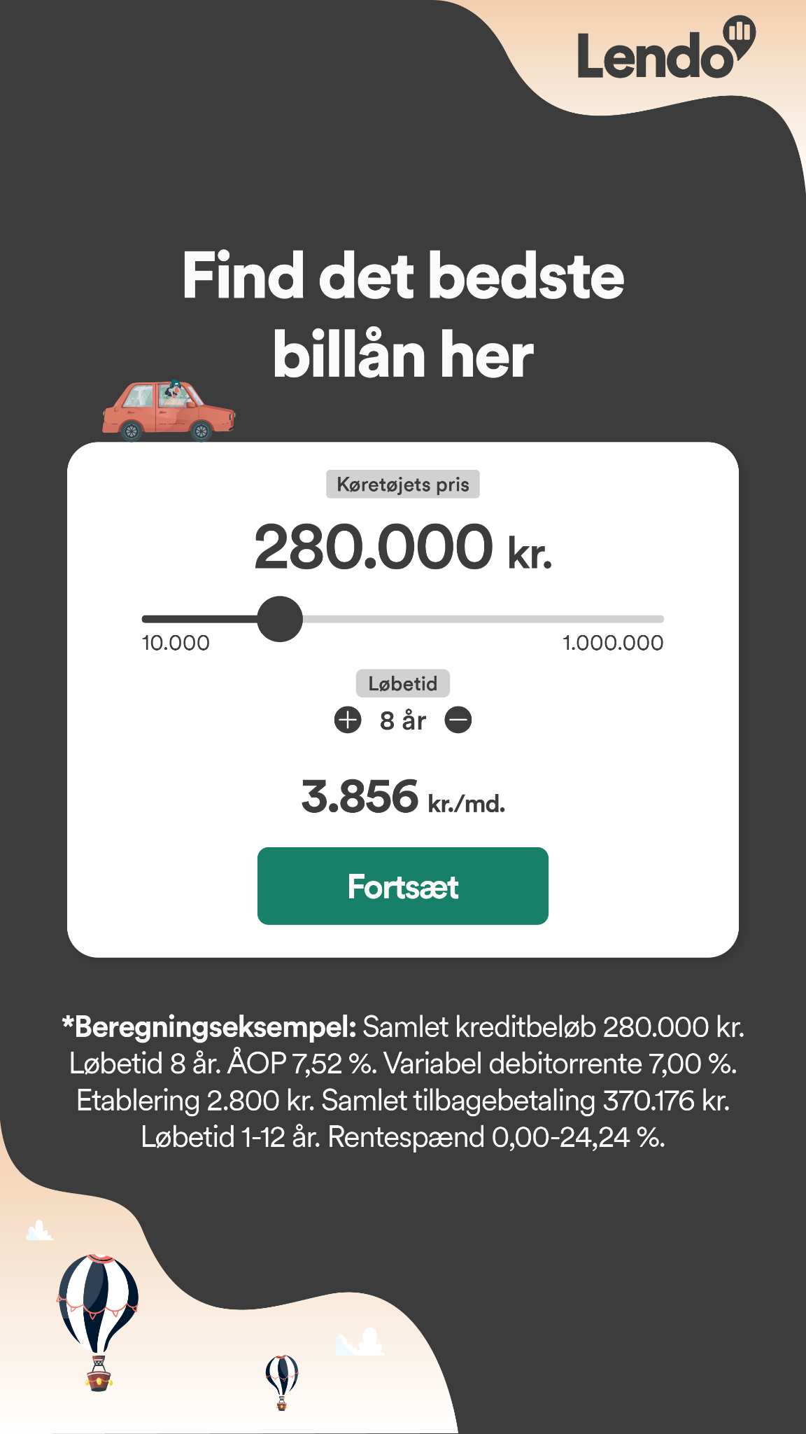 Lendo Danmark ad creative