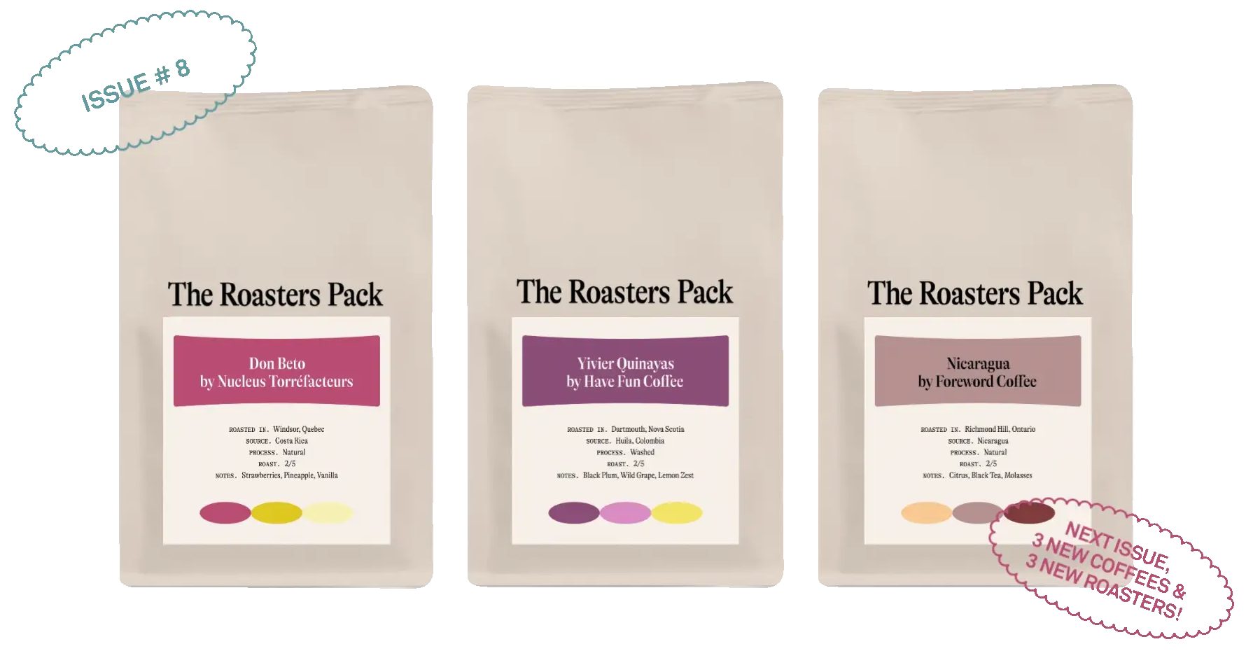 The Roasters Pack Facebook ad: Our NEW Matcha Tasting Flight just dropped.