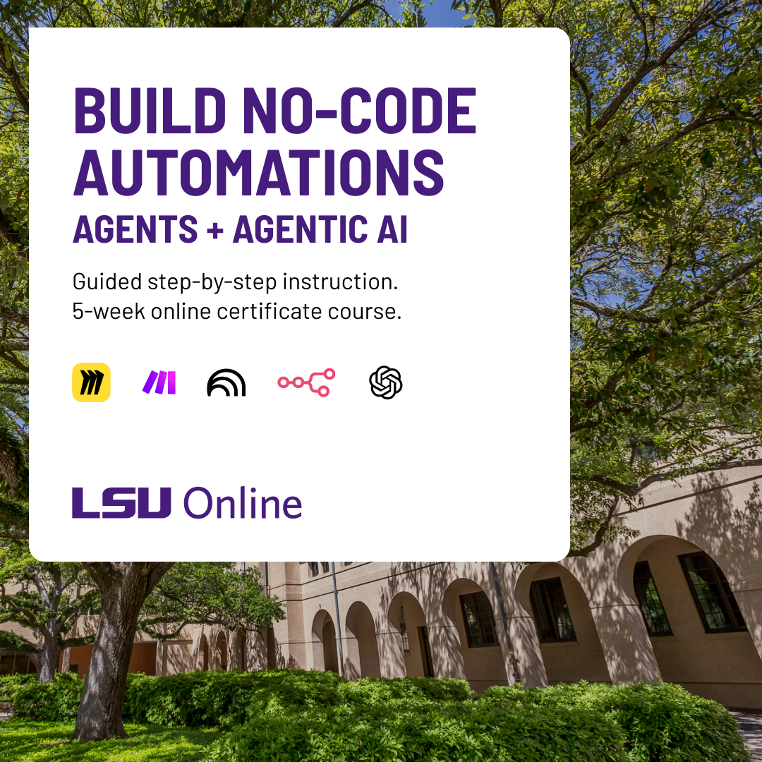 LSU Online Facebook ad from Mar 5, 2026