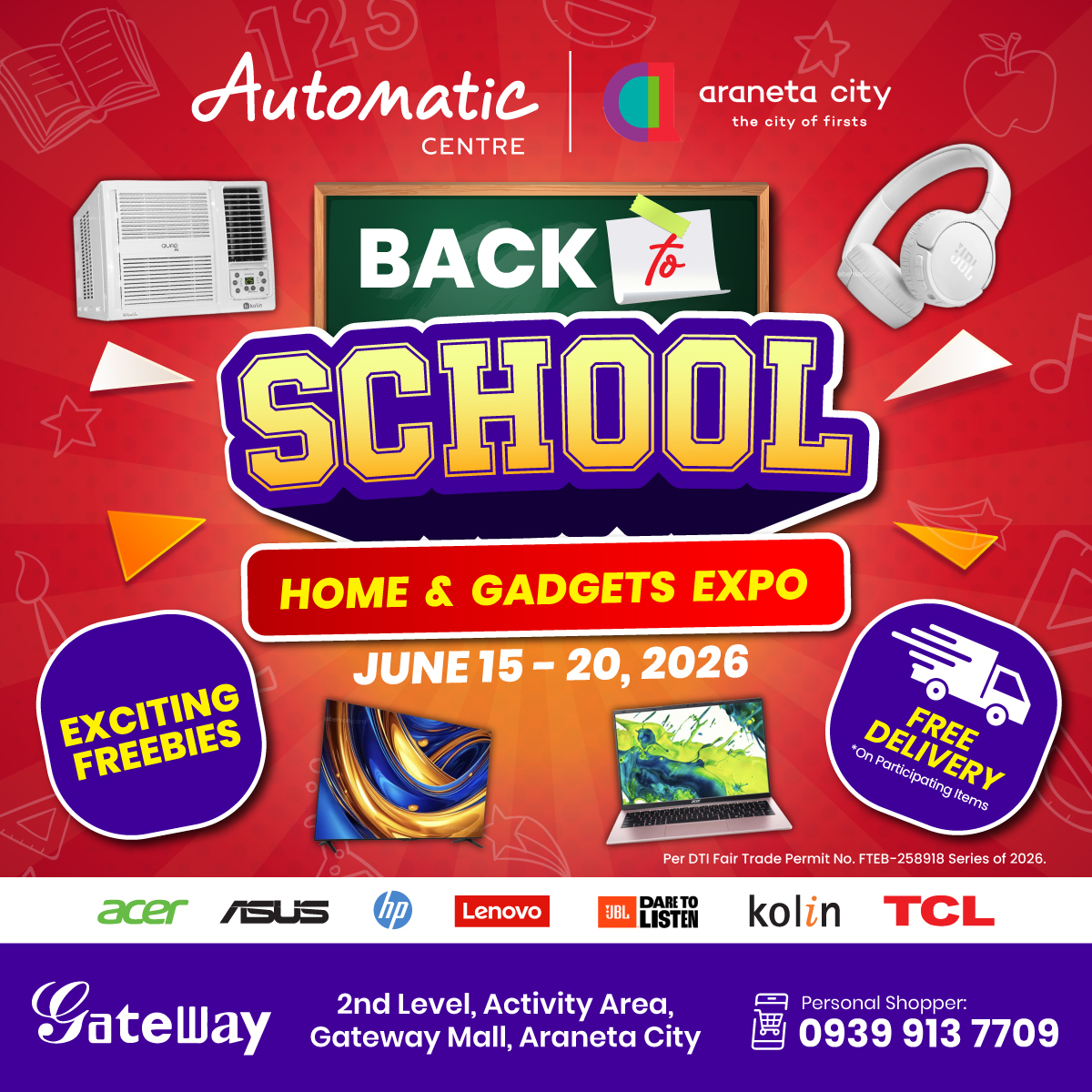 Automatic Centre Facebook ad