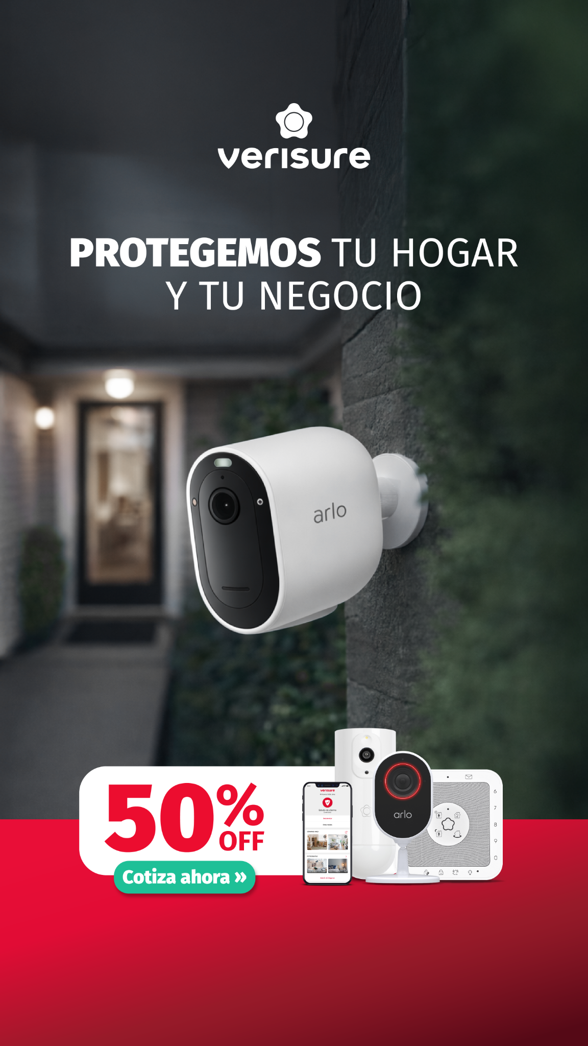 Verisure Perú Facebook ad