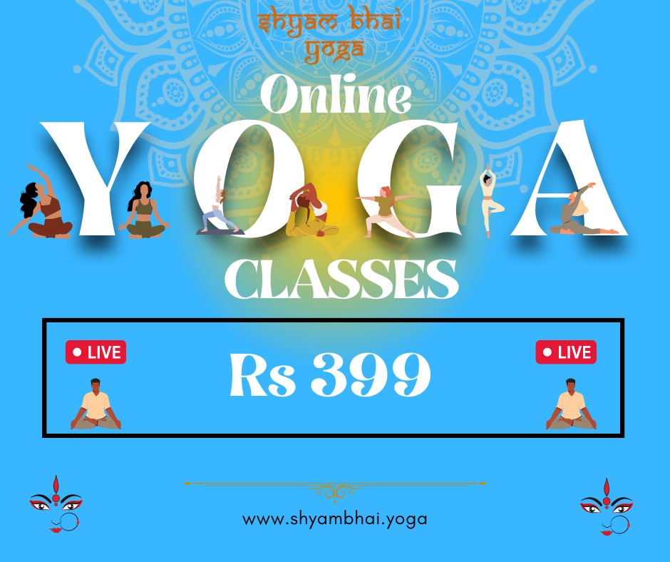 Shyam Bhai Online Yoga Classes via Video Call Facebook ad