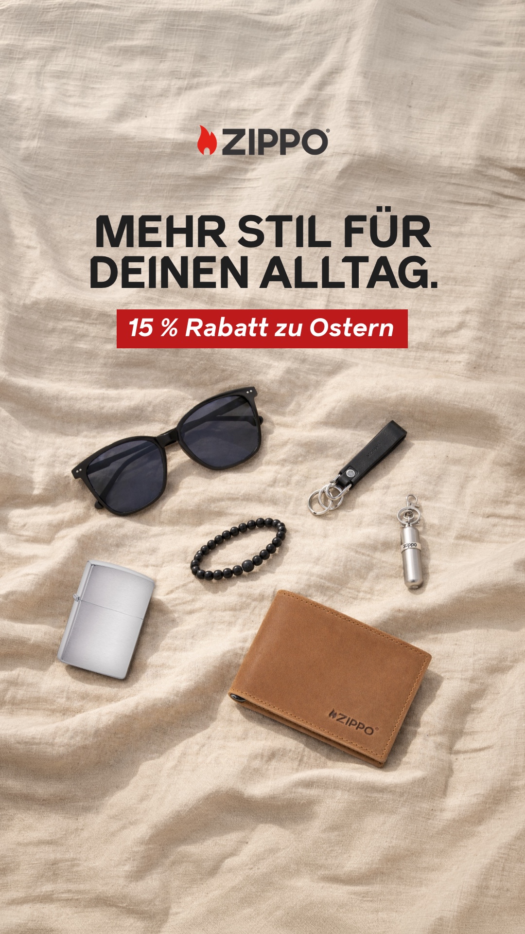 Zippo Europe Facebook ad