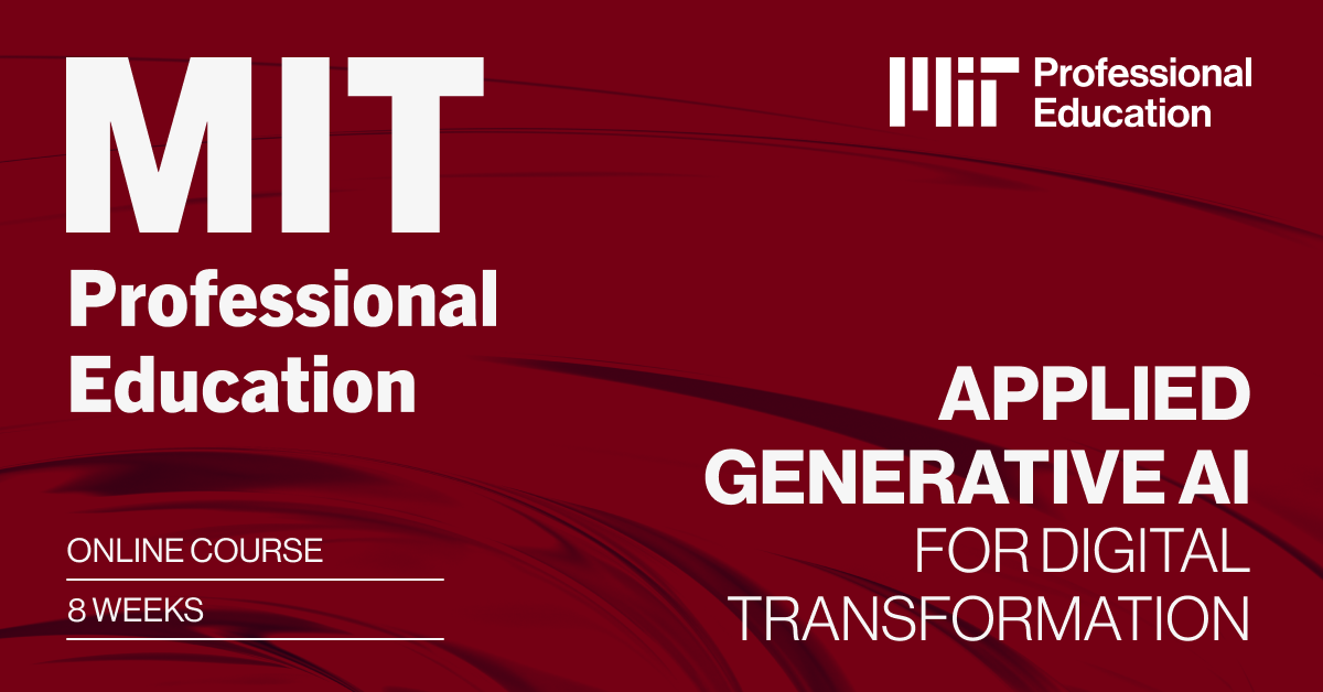 MIT Professional Education Facebook ad