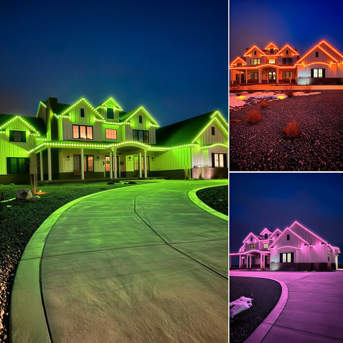 Stunning Outdoor Lighting Facebook ad