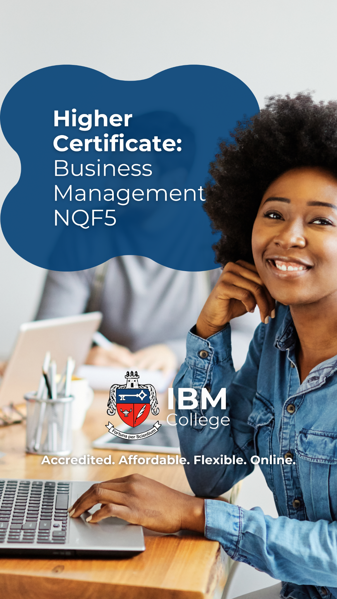 Institute of Business Management Facebook ad