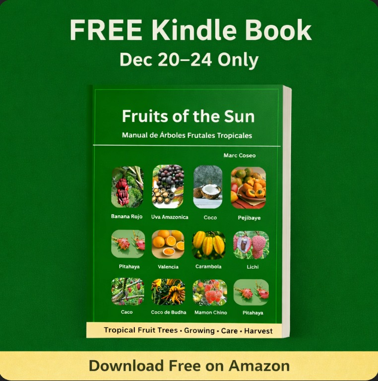 Fruits of the Sun Facebook ad: FREE Kindle Book: Fruits of the Sun