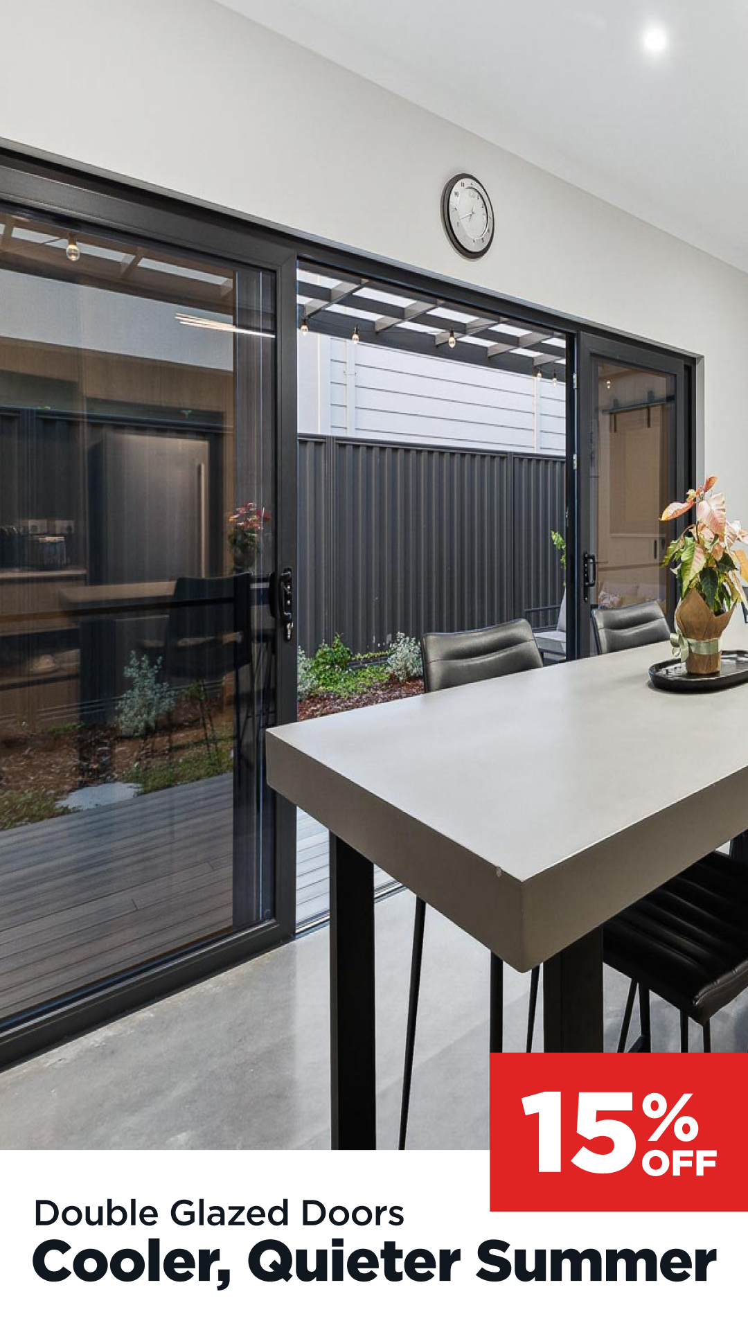 Climateframe Double Glazing Facebook ad