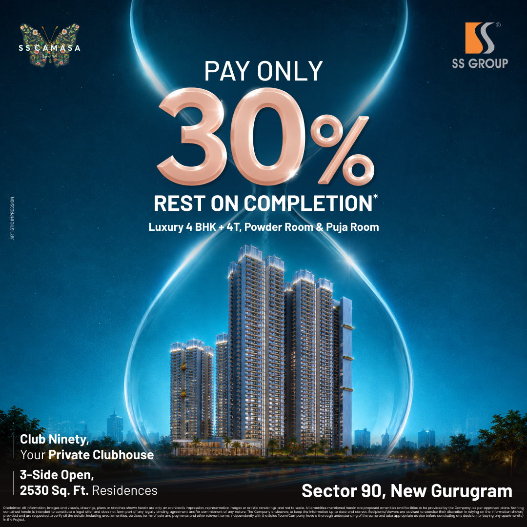 SS Group Facebook ad: SS Camasa | Reserve with Just 30% Now