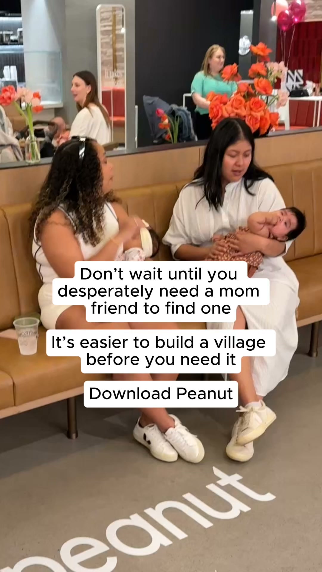 Peanut App Facebook ad: Find Your Tribe on Peanut | Trusted by over 5 Million Mamas