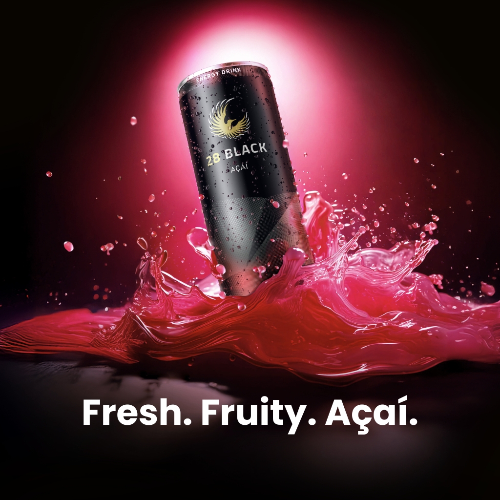 28 BLACK India Facebook ad: Fuel Your Day with 28 BLACK