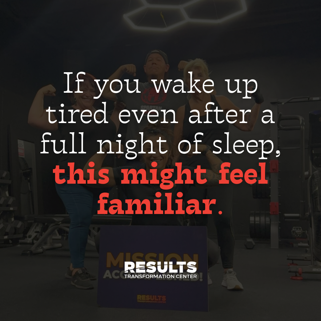 Results the Training Gym Facebook ad: Quit Starting Over-Transform Your Fitness in 12 Weeks!