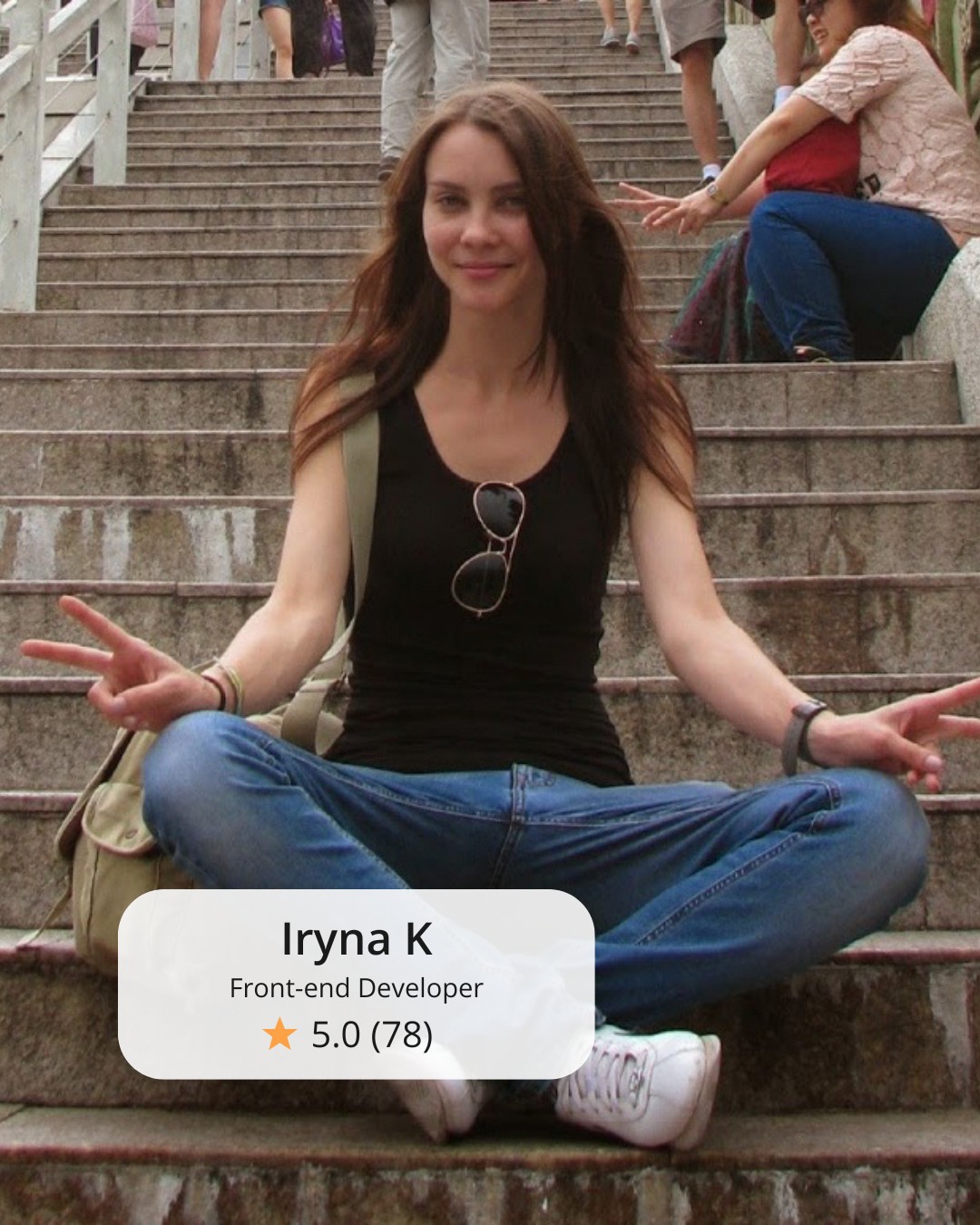 PeoplePerHour Facebook ad: Freelancer of the Week: Iryna K