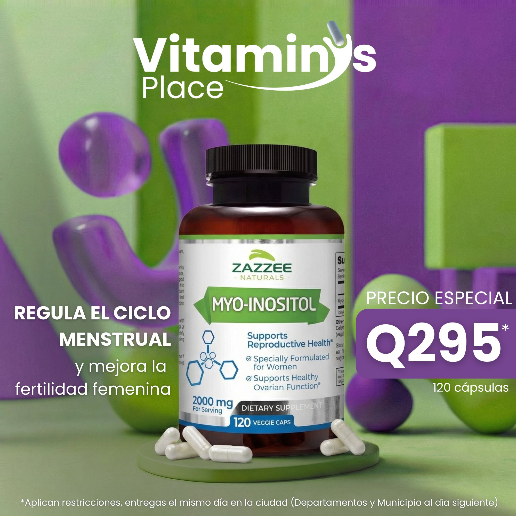 Vitamins Place Facebook ad