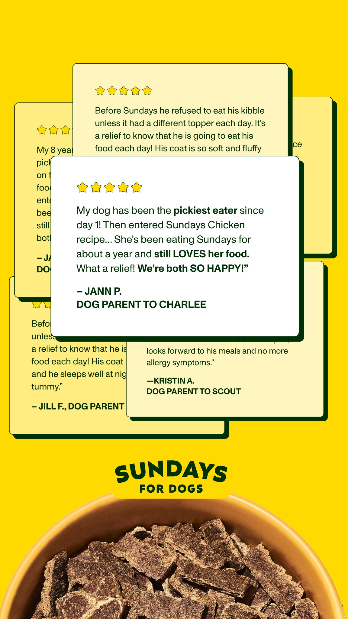 Sundays Facebook ad