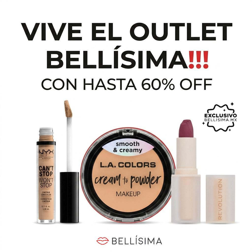 Bellisima Facebook ad: Vive el Outlet de Bellísima.