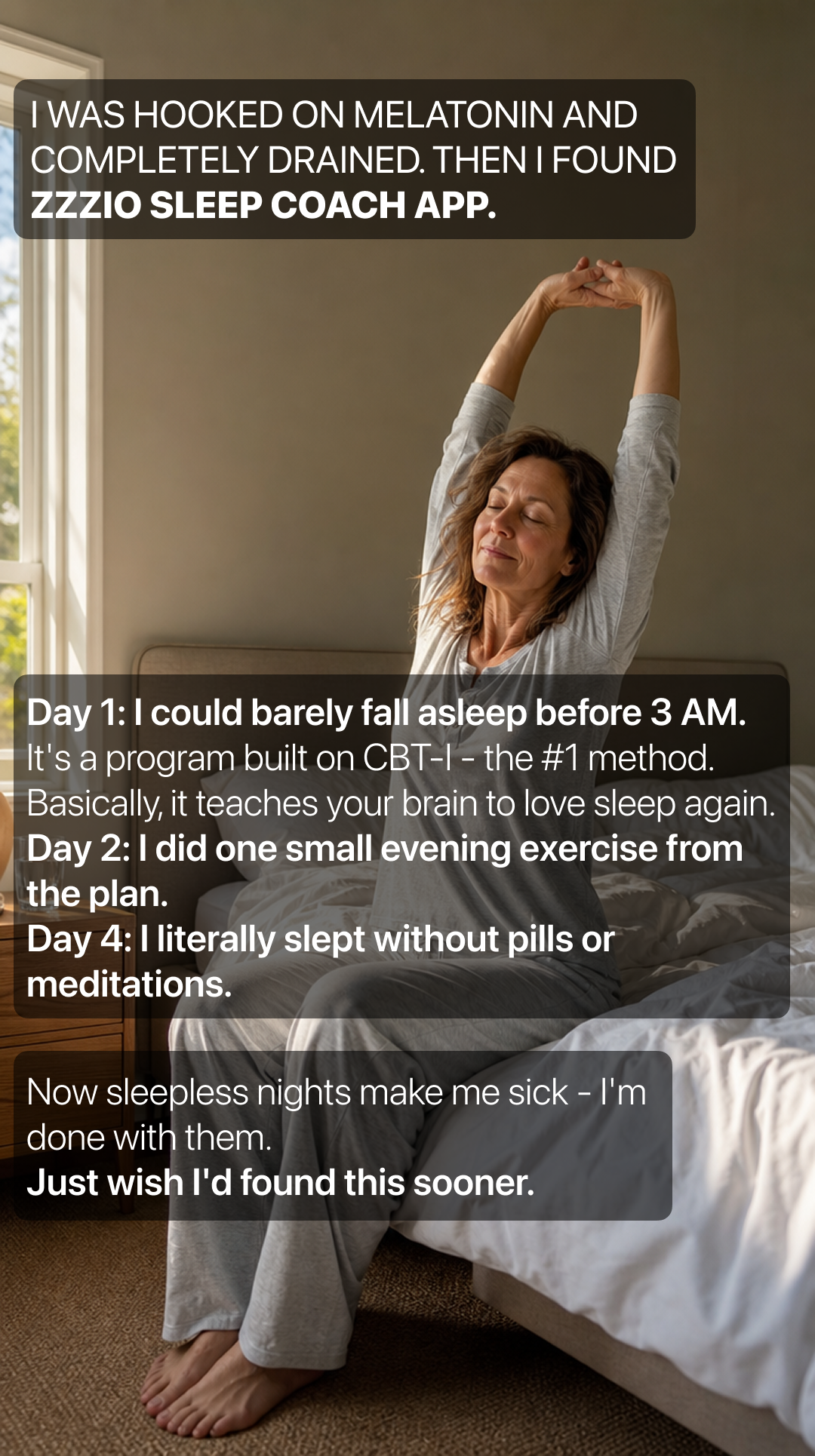 Sleep Coach Facebook ad