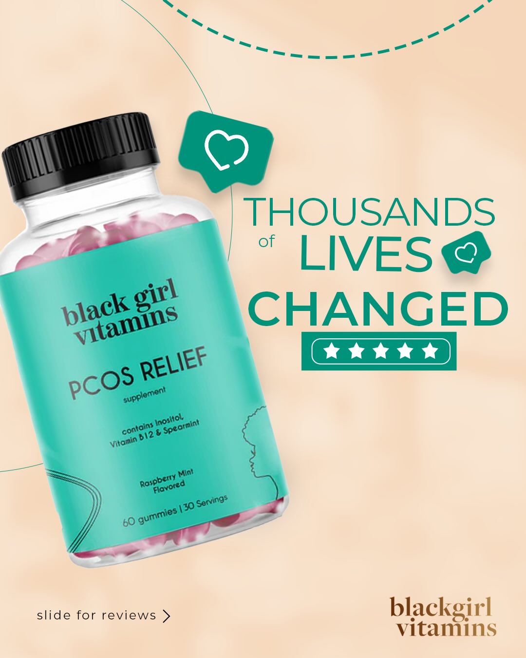 Black Girl Vitamins Facebook ad