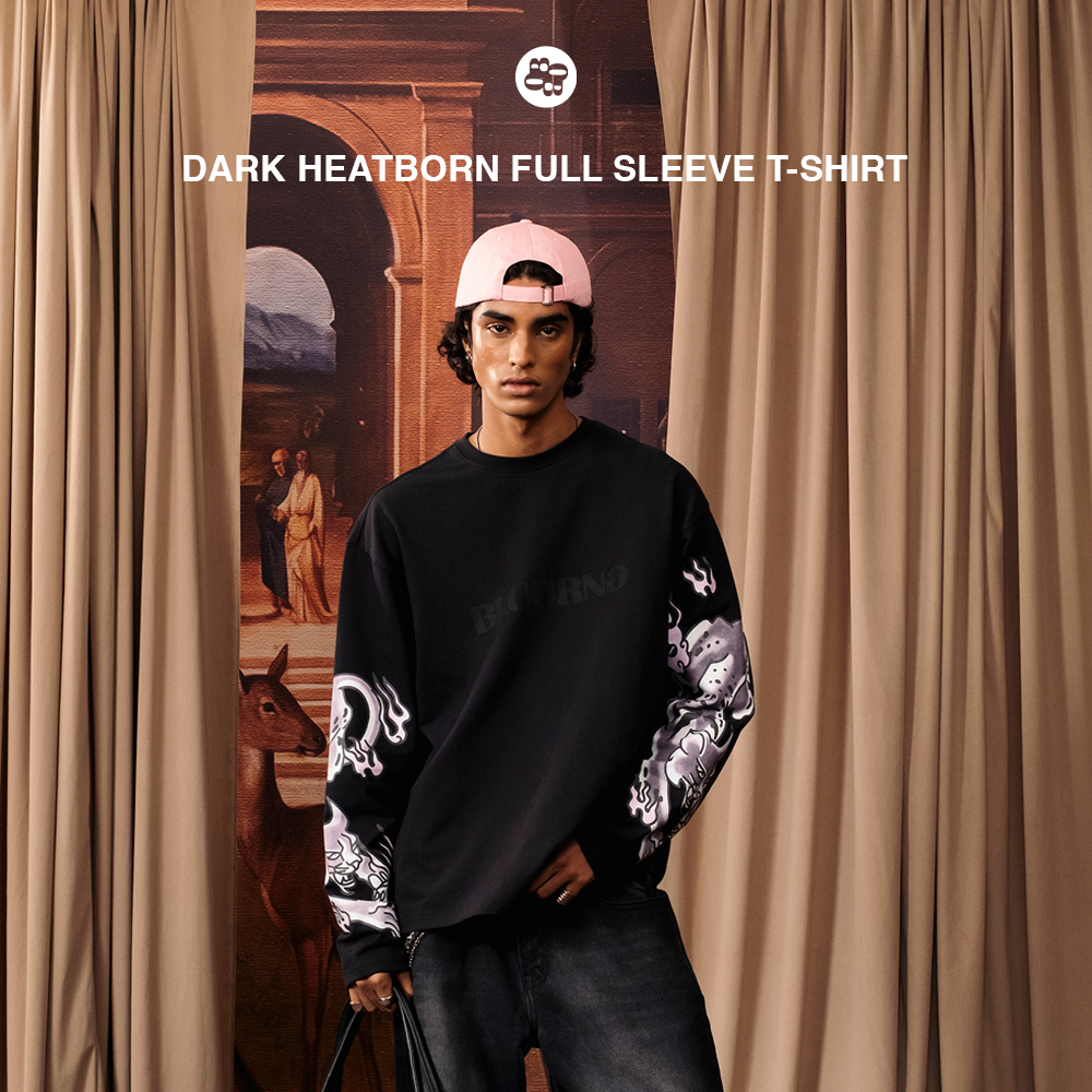 Bluorng Facebook ad: Dark Heatborn Full Sleeve T-Shirt