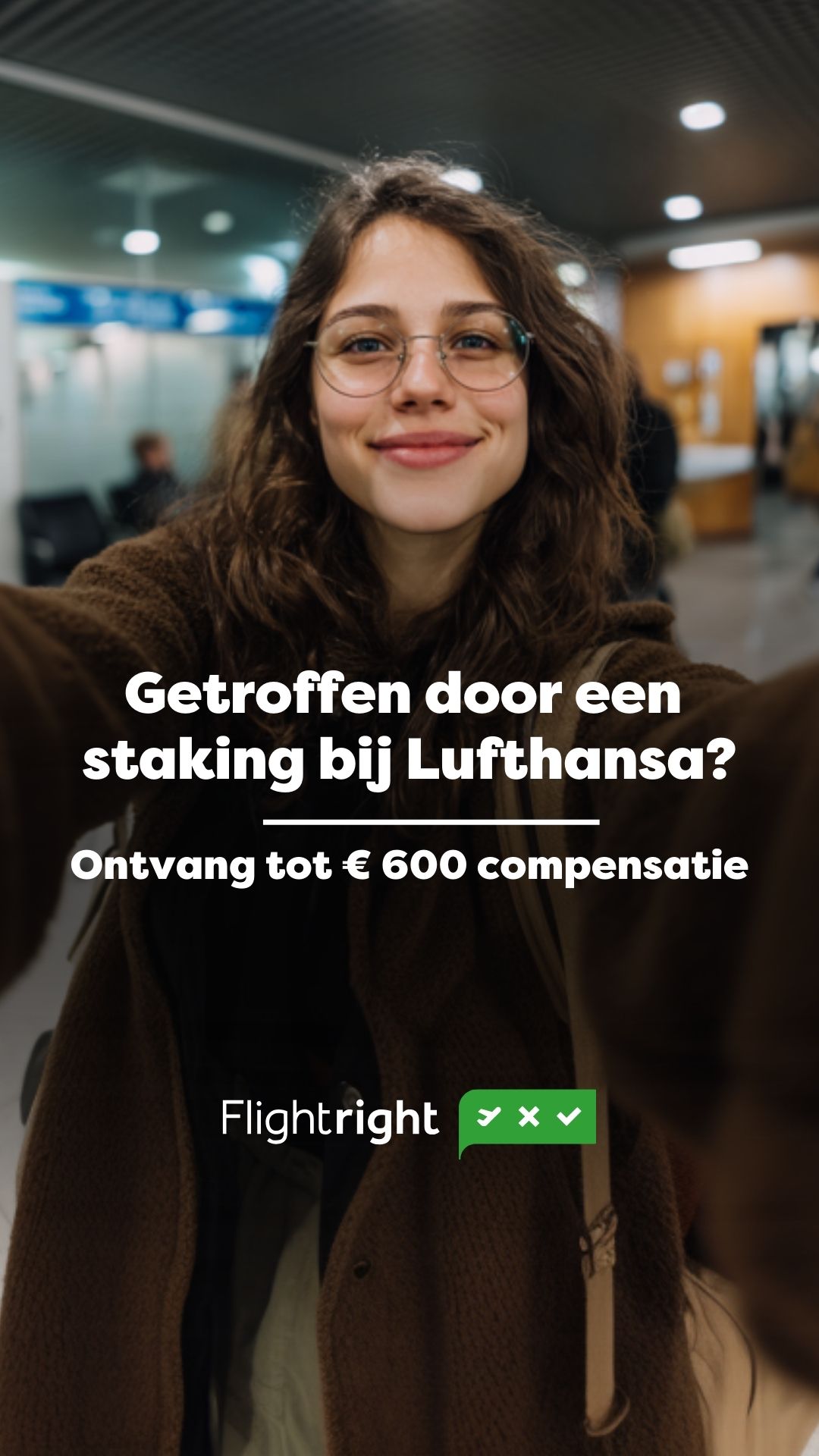 Flightright Facebook ad