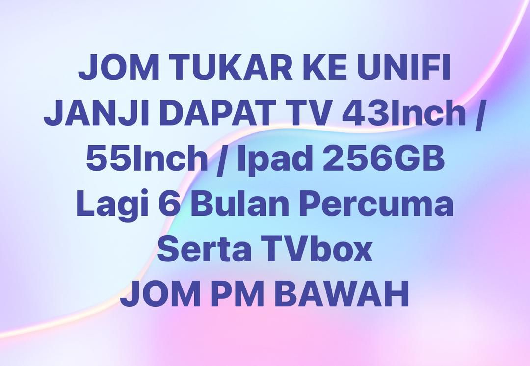 TM Unifi Facebook ad