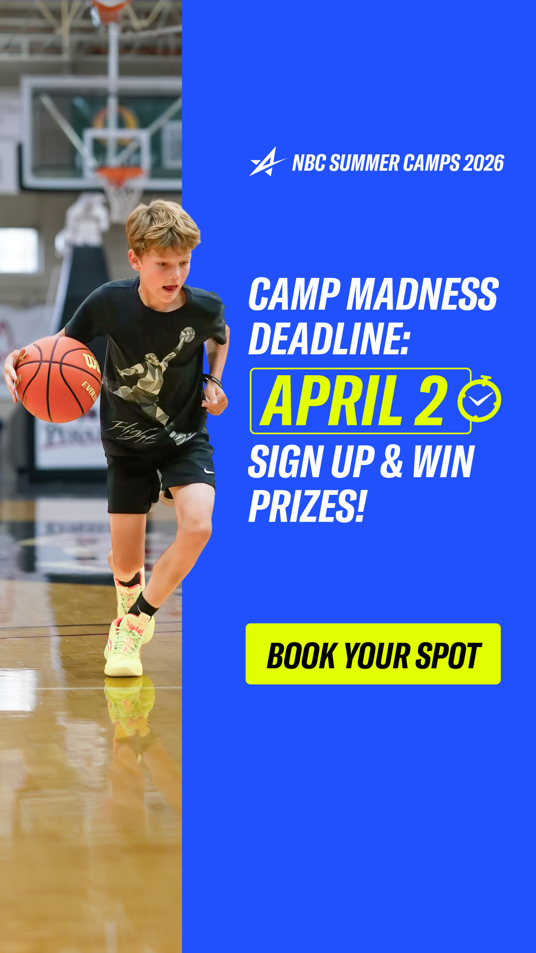 NBC Basketball Facebook ad