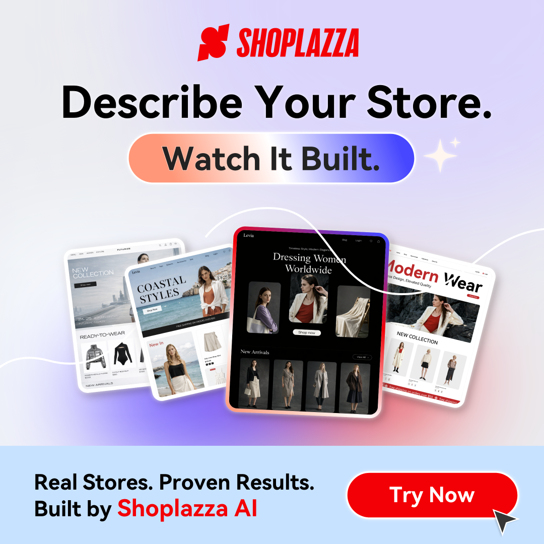 Shoplazza Facebook ad