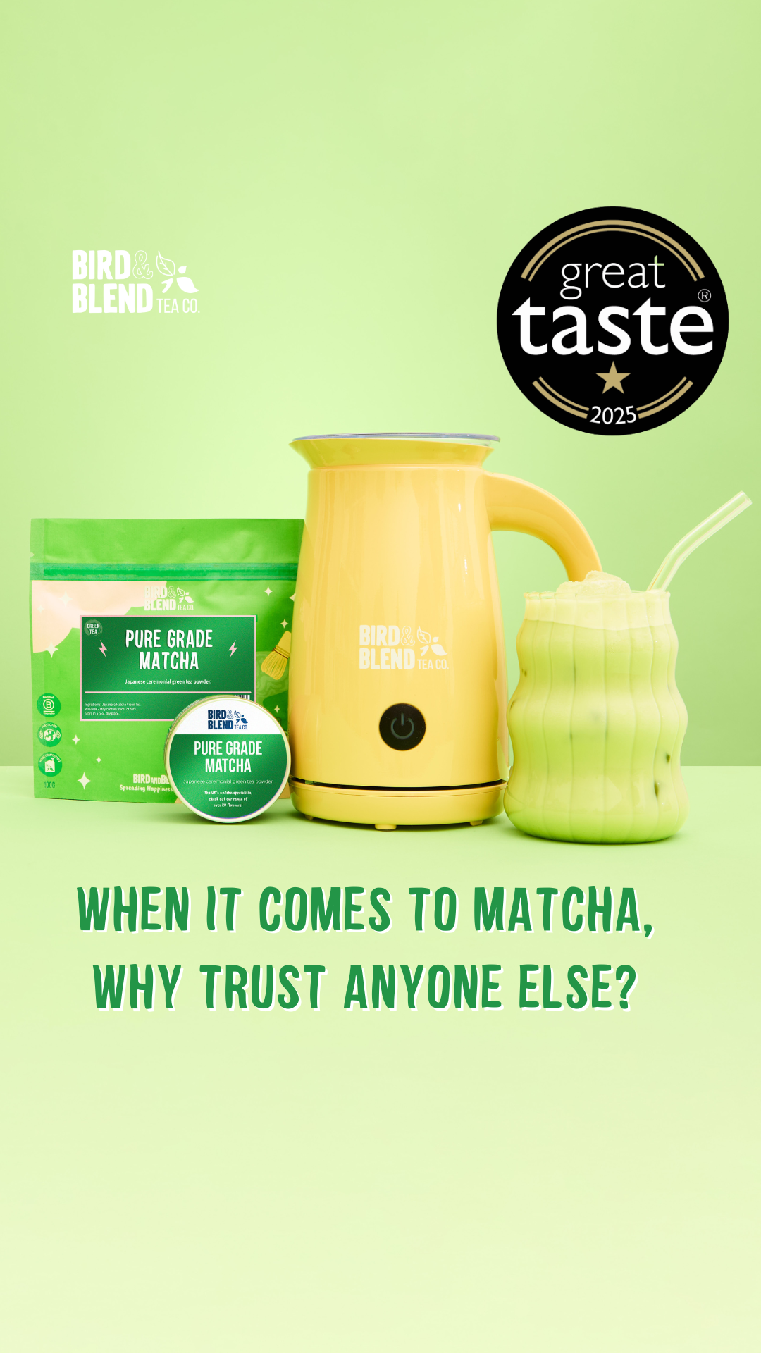 Bird & Blend Tea Co. Facebook ad