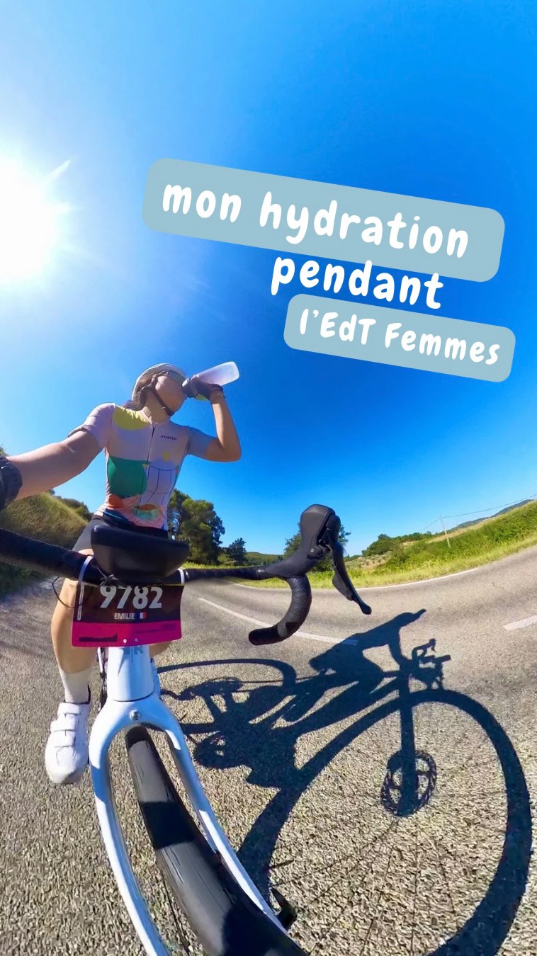 Nutri&Co Facebook ad: Début août, je participais à ma première cyclosportive…