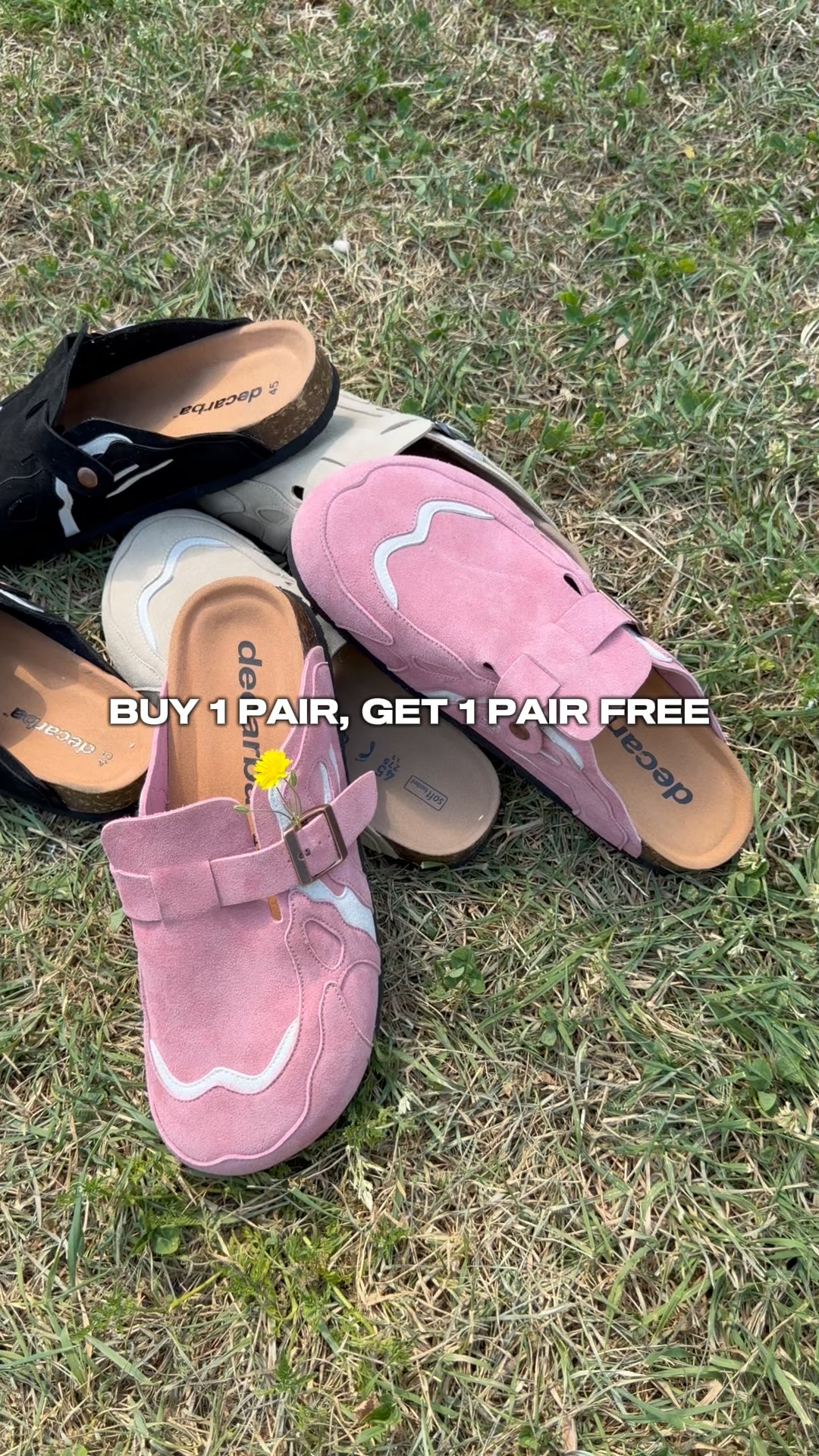 Decarba Facebook ad: BUY 1, GET 1 FREE