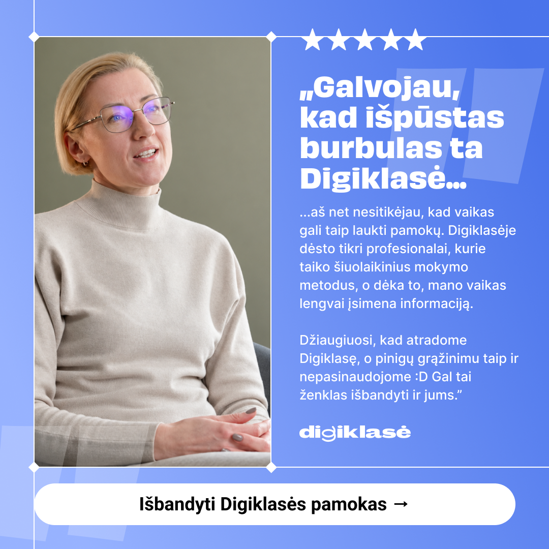 Digiklasė - by Memby Facebook ad
