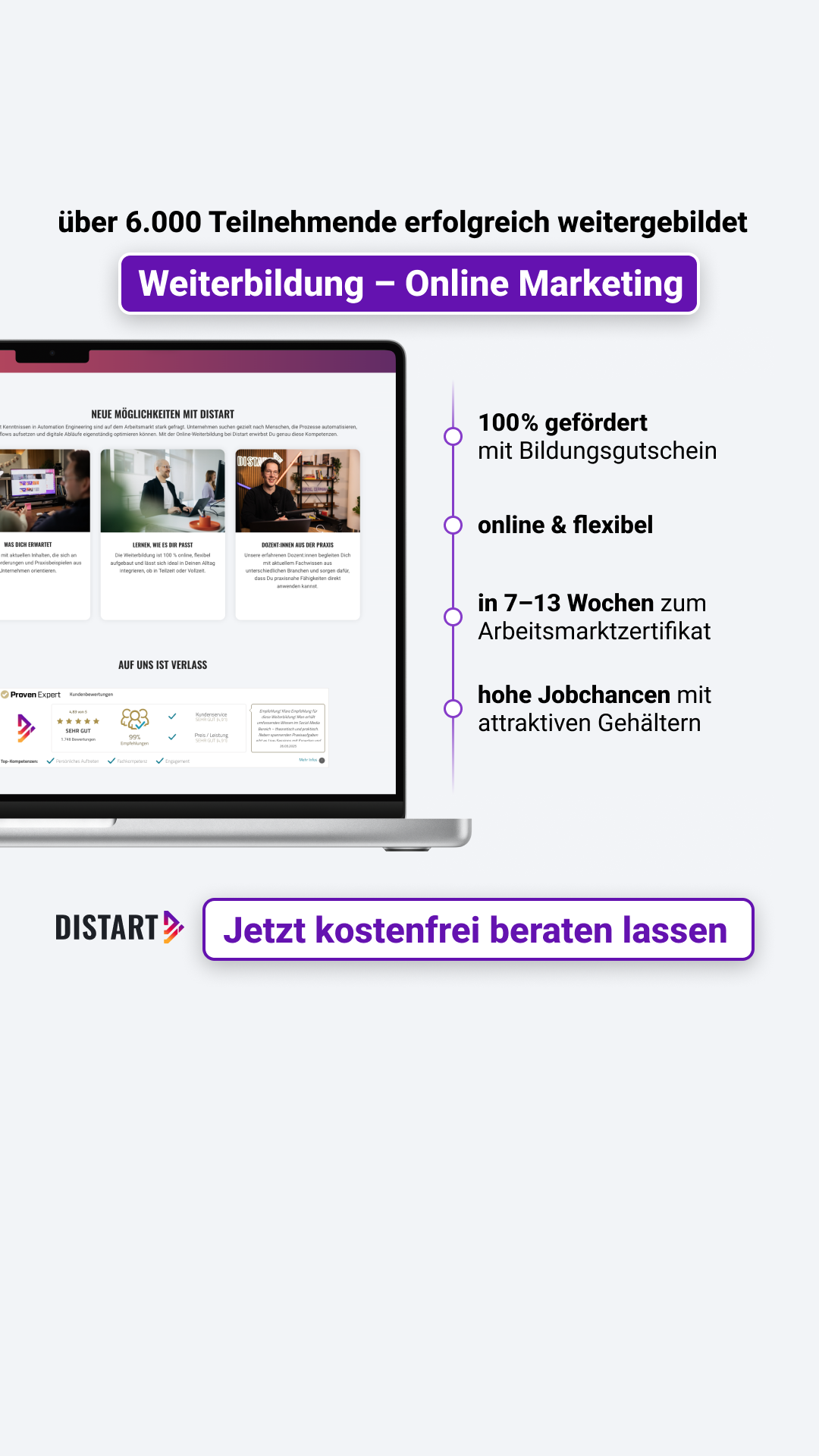 Distart Facebook ad