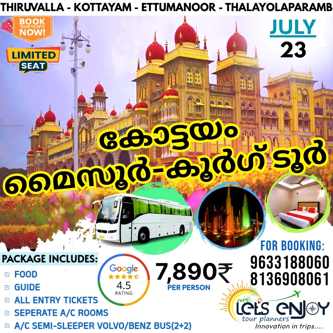 Lets Enjoy Tour Planners Facebook ad