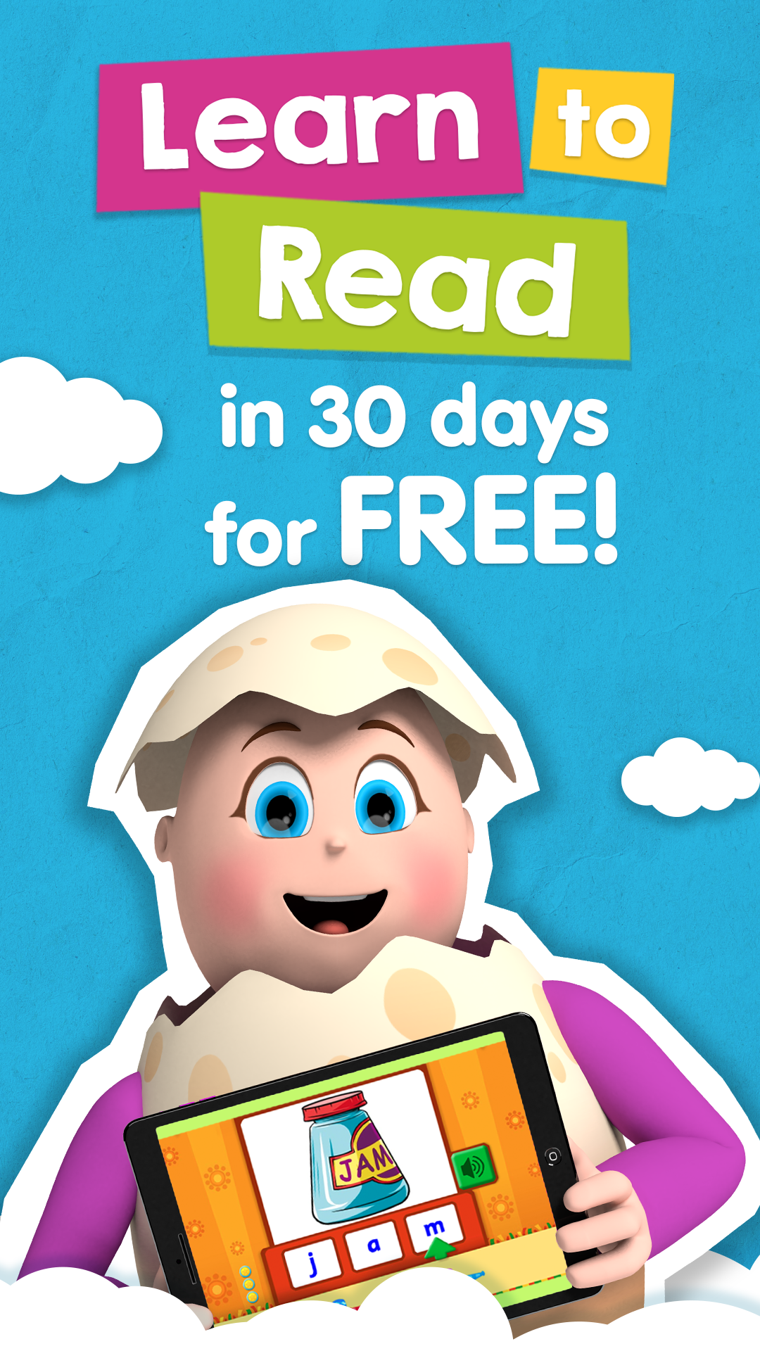 ReadingEggs.com Facebook ad
