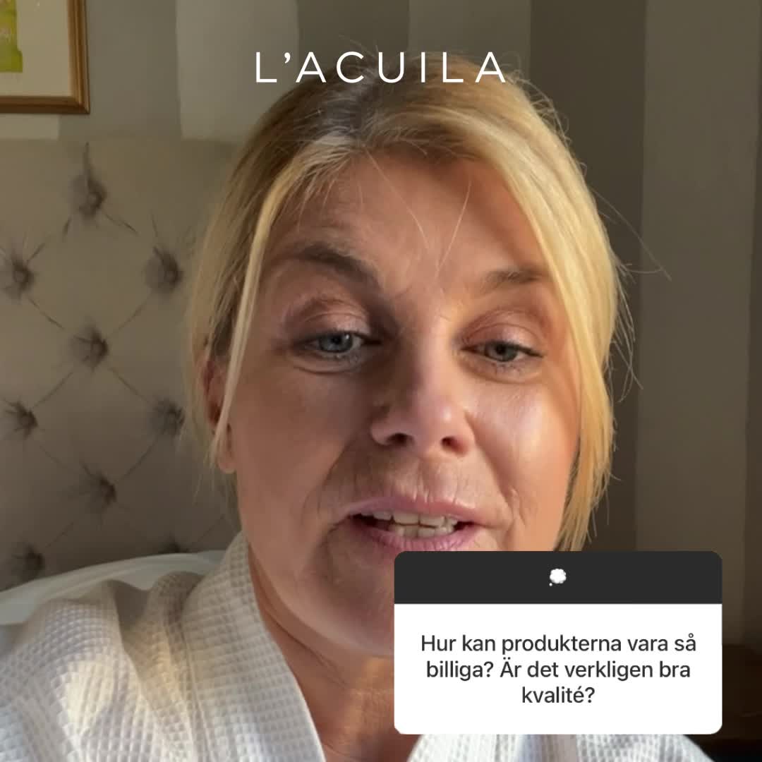L’Acuila Facebook ad: Upptäck Pernillas L'Acuila!
