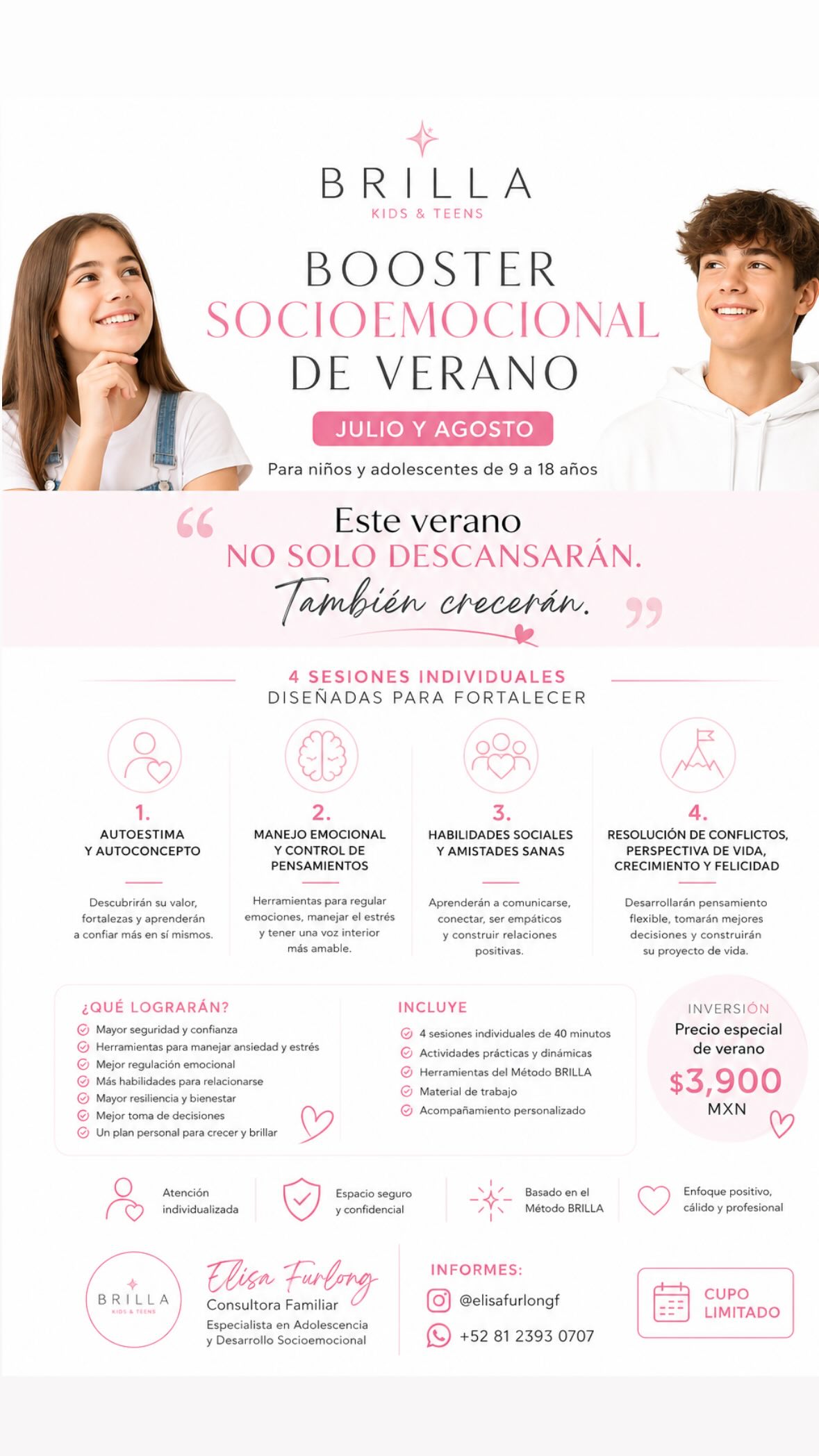 Elisa Furlong Parenting Coach Facebook ad