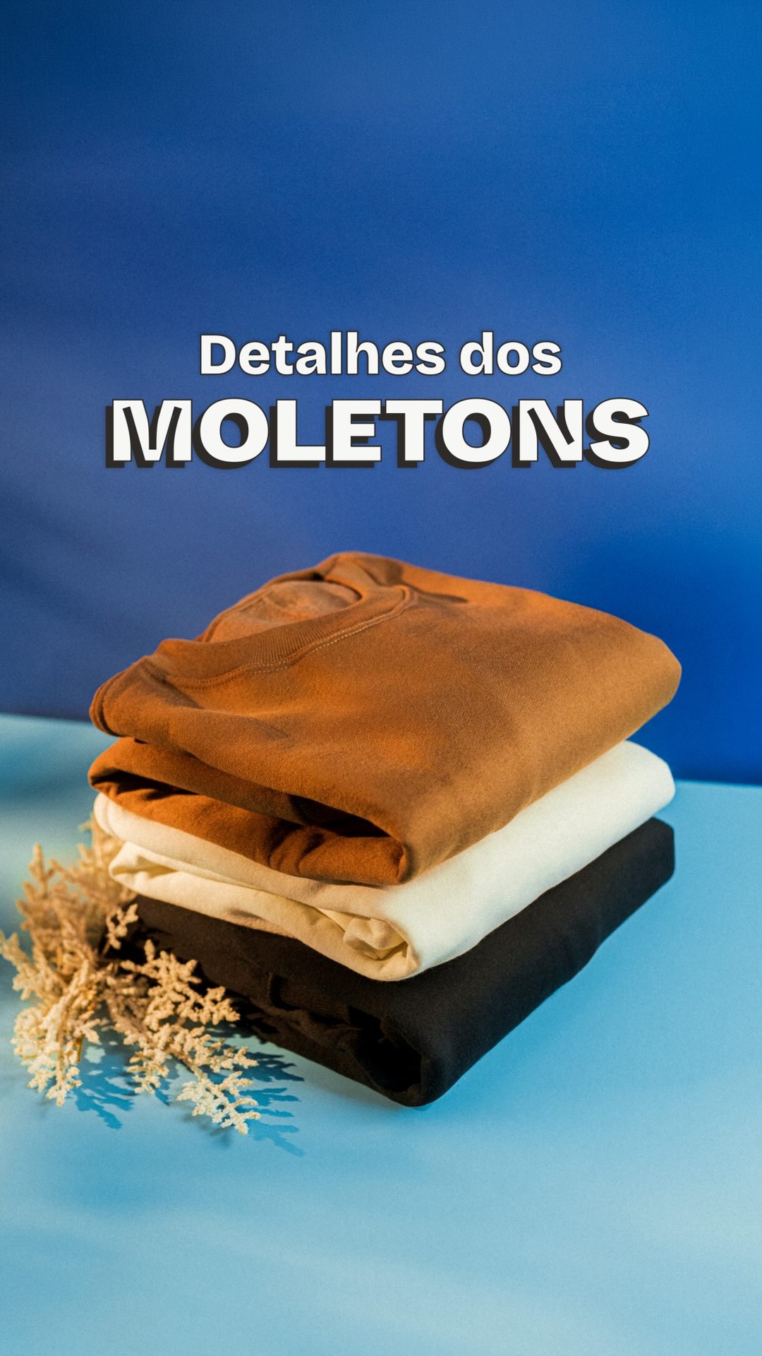 Uma Penca Facebook ad: Vem ver os detalhes dos nossos moletons!